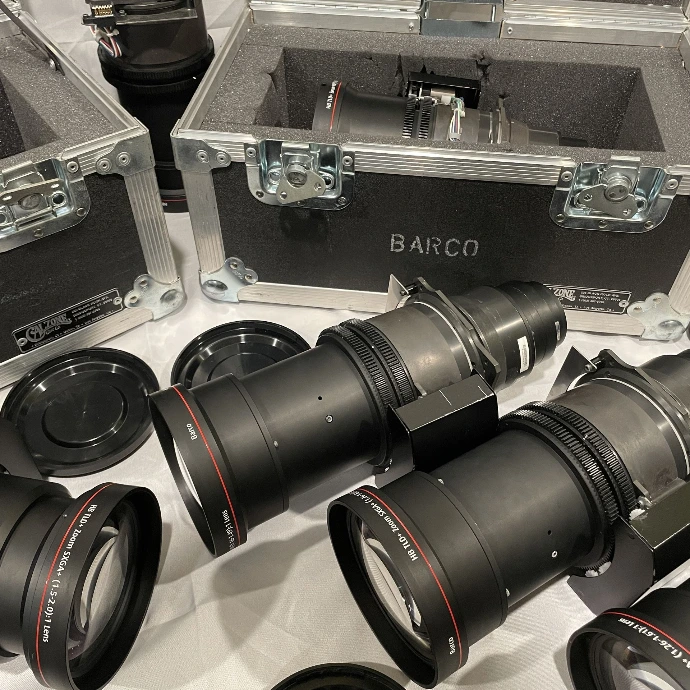 Barco projector lenses