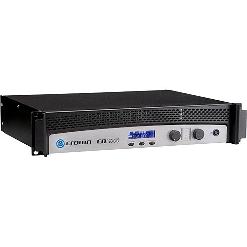 [V268] Crown CDi 1000 Two-Channel, 500-Watt @ 4Ω, 70V/140V Power Amplifier (New)