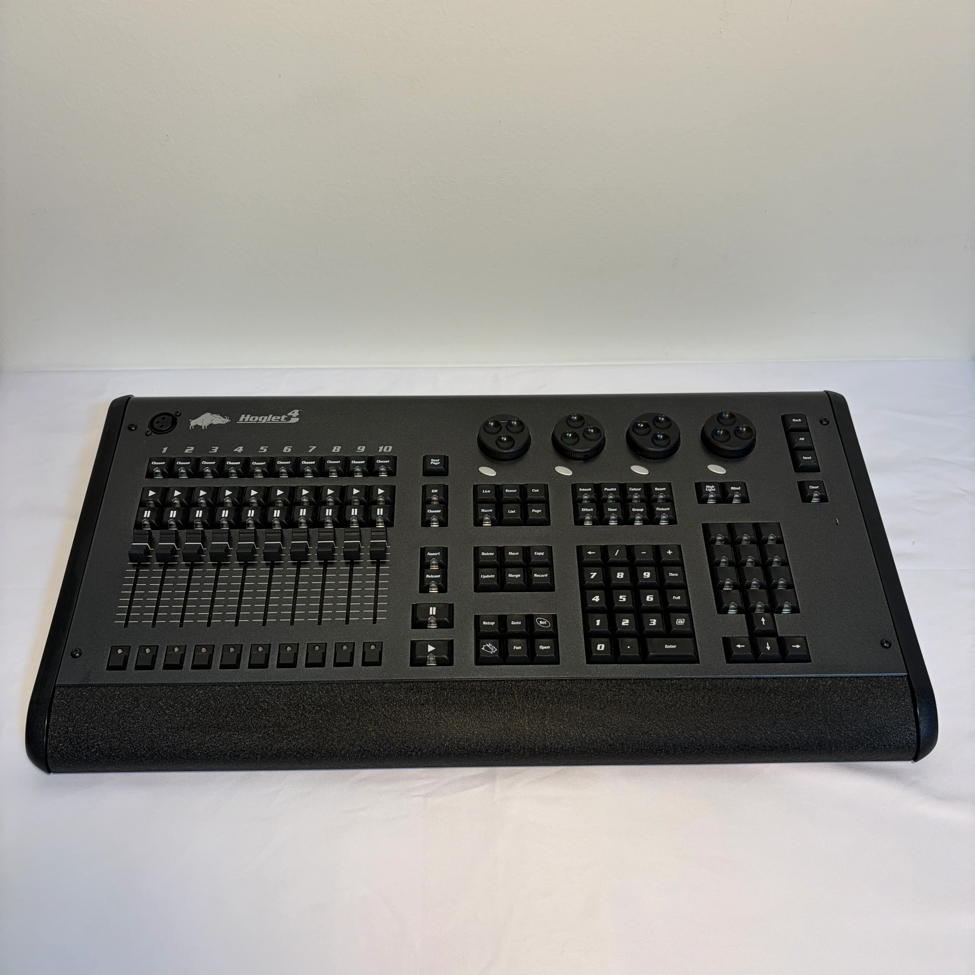 [V298] High End Systems Hoglet 4 Lighting Console w/ Keal Case Cover USB Light EXCELLENT