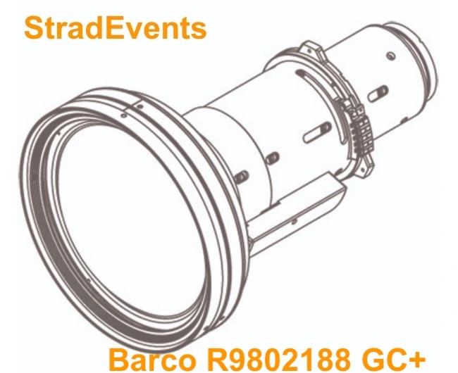 [B026] Barco R9802188 GC+ Short Throw Lens 0.65-0.75:1 NEW Sealed Box